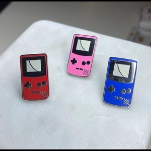 Handheld Game Pins ( set of 3 )